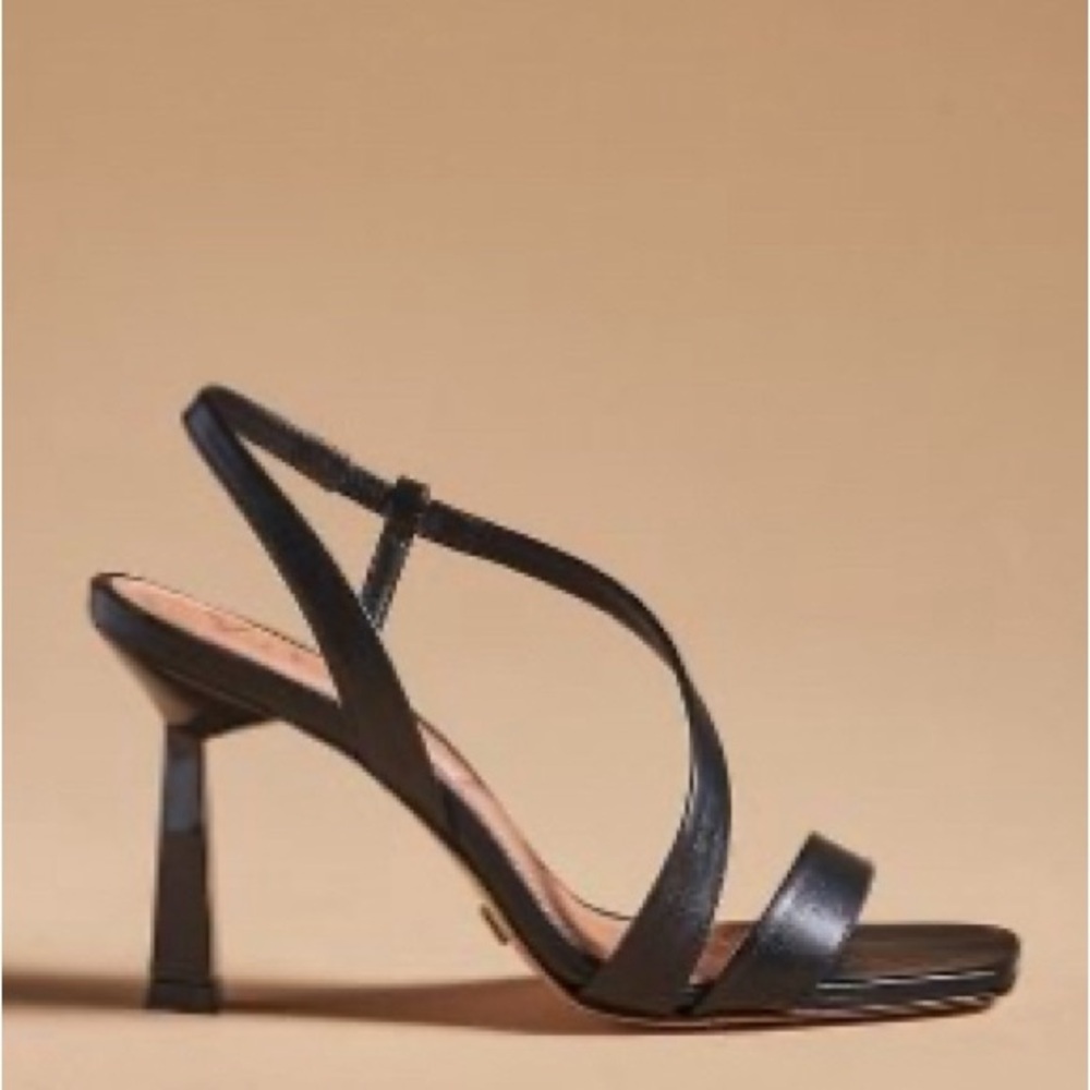 Vicenza Asymmetrical Strappy Heels